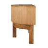 Elk Studio Accent Table, 16 in W, 28 in L, 24 in H, Wood Top S0075-10570